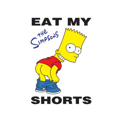 Bart Simpson Eat My Shorts logo vector free Bart Simpson Drawing, Simpson Drawing, Eat My Shorts, Pop Culture Moments, Shorts Logo, 90s Pop Culture, Simpsons Drawings, Scary Drawings, Talk To The Hand