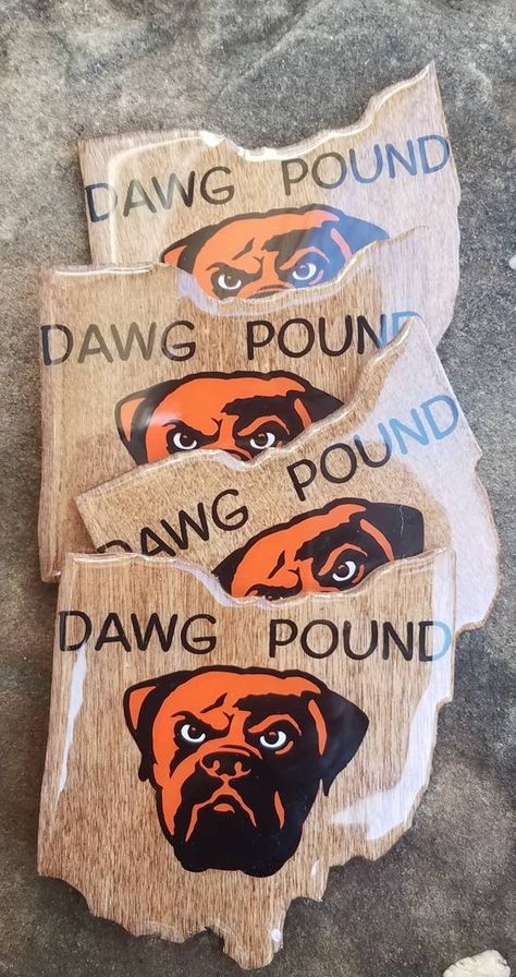 Cleveland Browns Gifts, Cleveland Browns Logo, Cleveland Browns Football, Cleveland Rocks, Browns Football, January Nails, Oregon Ducks Football, Handmade Things, Notre Dame Football