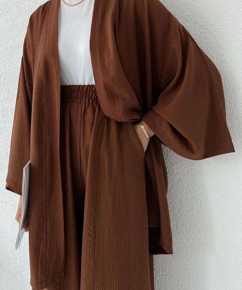 Stylish Outfits Casual, Modest Casual Outfits, Stile Hijab, Mode Kimono, Muslim Outfits Casual, Fashion Top Outfits, Mode Abaya, Modest Dresses Casual, Everyday Fashion Outfits