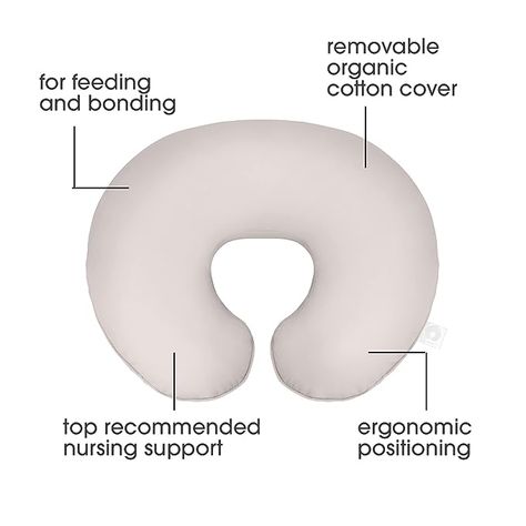 Amazon.com : Boppy Nursing Pillow Organic Original Support, Sand Criss Cross, Ergonomic Nursing Essentials for Bottle and Breastfeeding, Firm Hypoallergenic Fiber Fill with 100% Organic Cotton Nursing Pillow Cover : Baby Nursing Essentials, Boppy Nursing Pillow, Boppy Pillow, Nursing Pillow Cover, Nursing Pillow, Bottle Feeding, Tummy Time, Criss Cross, Nursing