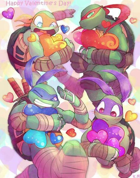 *fangirl noises* I think I just died from cuteness. Boyfriend Scenarios, Teenage Turtles, Tmnt Movie, Tmnt Comics, Teenage Mutant Ninja Turtles Art, Ninja Turtles Artwork, Tmnt Artwork, Teenage Ninja, Teenage Ninja Turtles