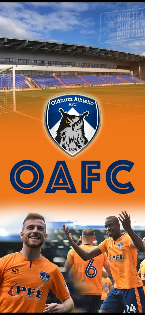 Oldham Athletic Wallpaper Athletic Wallpaper, Oldham Athletic, Football Club, Football, Pins, Quick Saves, American Football