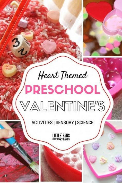 Valentine Science, Preschool Inspirations, Preschool Valentines Activities, Valentine's Activities, Valentines Activities, Valentine Worksheets, Classroom Party Games, Science Valentines, Preschool Valentines