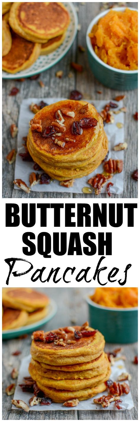 Butternut Squash Pancakes Barley Bowl, Timed Nutrition, Butternut Squash Pancakes, Squash Pancakes, Butternut Squash Cinnamon, Healthy Snack Options, Butternut Squash Recipes, Apple Sauce, Roasted Butternut