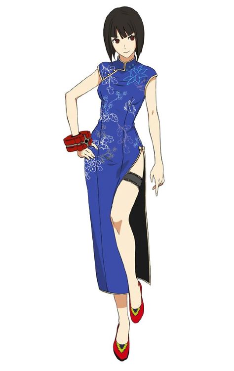 Sakuya - China Dress Costume from Gods Eater Burst Chinese New Year Outfit, New Year Outfit, New Years Outfit, Outfits Polyvore, Qipao Dress, Dress Drawing, China Girl, China Dress, Illustration Fashion Design