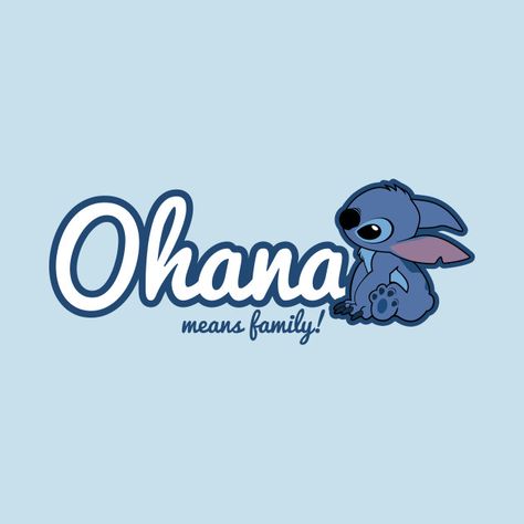 Ohana Stitch - Ohana - T-Shirt | TeePublic Kindle Unlimited Books, Stitch Sweatshirt, Disney Themed Classroom, Cute Alien, Ohana Means Family, Stitch Drawing, Popular Handbags, Stitch Disney, T Shirts With Sayings