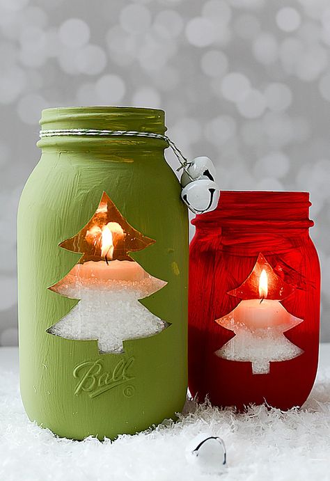 Mason Jar Christmas Crafts, Christmas Mason Jars Diy, Christmas Candles Diy, Diy Jar Crafts, Christmas Mason Jars, Mason Jar Crafts Diy, Mason Jar Gifts, Christmas Jars, Inflammatory Foods