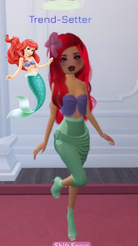 Ariel Little Mermaid, Mermaid Dress, Little Mermaid, The Little Mermaid, Ariel, Dress To Impress, Mermaid