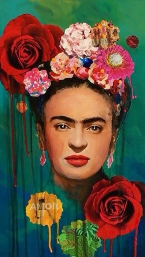 Frida Portrait, Frida Kahlo Artwork, Frida Kahlo Paintings, Frida Kahlo Portraits, Kahlo Paintings, Frida Art, Frida Kahlo Art, Modern Illustration, Art Et Illustration