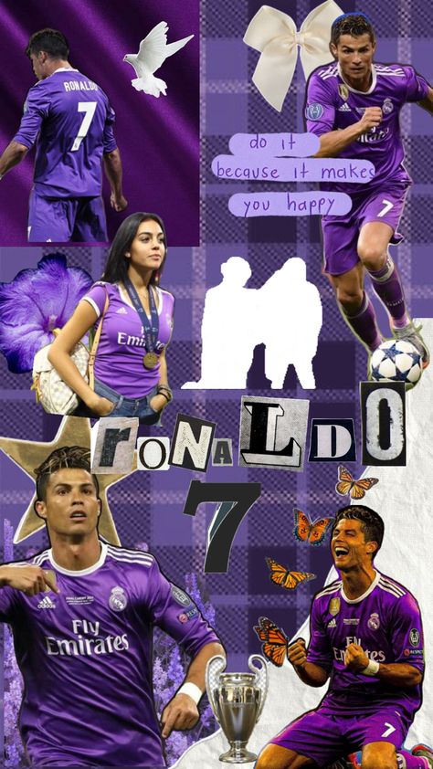 cristiano ronaldo cr7 madrid real madrid collage purple Cr7 Purple Kit, Ronaldo Purple Kit, Ronaldo Collage, Ronaldo Kit, Cristiano Ronaldo Profile, Ronaldo Profile, Cr7 Real Madrid, Football Collage, Real Madrid Cr7