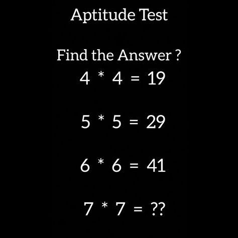 APTITUDE TEST FIND THE ANSWER #aptitude #mindgames #aptitudetest #aptitudetricks Aptitude Test Questions And Answers, Math Puzzles, Aptitude Test, Gk Questions, Test Questions, Maths Puzzles, Love Phrases, Mind Games, Middle School Math