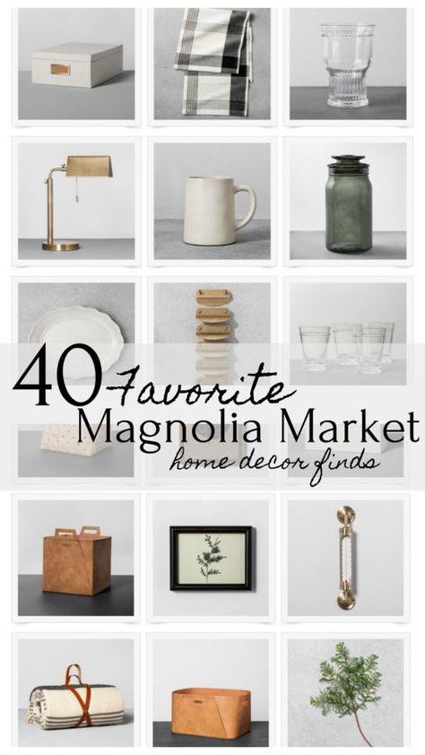 40 Favorite Magnolia Market Finds | #magnolia #magnoliamarket Magnolia Home Decor, Home Decorating Styles, Magnolia Farms, Thanksgiving Decor Ideas, Mantel Decor Ideas, Decor Market, Farmhouse Flair, Eclectic Cottage, Create A Gallery Wall