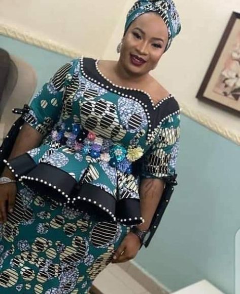 Big Madam Ankara Skirt And Blouse, Female Senator Wears, Boubou Styles For Women, Long African Dresses, African Fashion Designers, African Fashion Skirts, African Wear Dresses, African Inspired Clothing