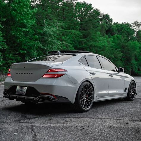 Genesis Sports Car, Genesis G70 Custom, Genesis Car G80, Cool Car Colors, G70 Genesis, Genesis G80 Sport, Mural Photography, Genesis Car, Autos Bmw