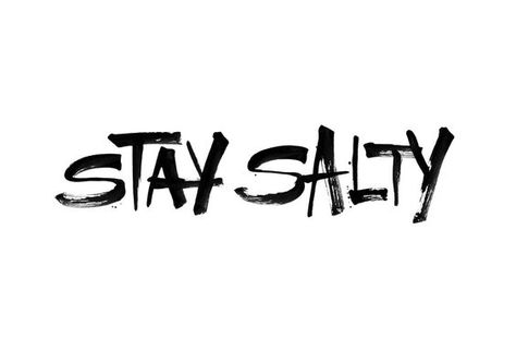 Chaotic Mind, Stay Salty, Typography Lettering, Beach Quotes, Summer Quotes, Beach Signs, Salt Life, Home Style, My Happy Place