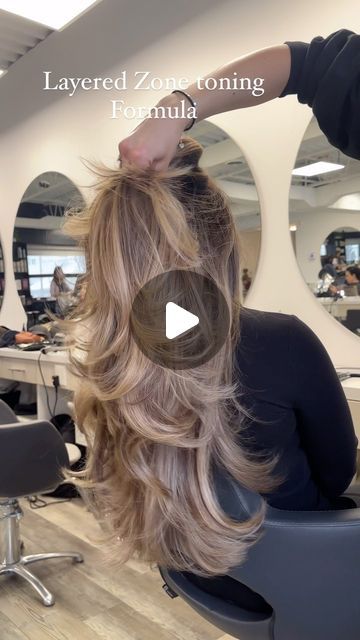 63K views · 8.2K likes | Diana Vivilecchia on Instagram: "Brilliant brunette formula drop 👌
+ Base bump tips 👇
This formul Works every time. First I balayaged leaving 2 inch depth inbetween——- yes I shifted her base. I always use 10 vol to control the warmth when bumping the base. I’d rather use a lower developed and lighter Color shade.
Zone 1 ) base bump 10 vol 7.01 
Z2) 6.3; +6.41 
Z3) 9.23 +8.34 
When I’m doing long hair zone 2 should be 2 levels darker than zone 3.  It needs that depth so she doesn’t feel “too light” her ends are at a level 9. If that level 9 was in zone 2 it will change her whole end result she would not translate in being a brunette she would’ve appeared more blonde. 
I don’t know if your clients are ready for all this shine and gloss . I’m heading over to Sydney Seamless Balayage, Brilliant Brunette, Color Correcting, Balayage Hair Blonde, Zone 2, Beauty Queen, Color Correction, Beauty Queens, Low Light