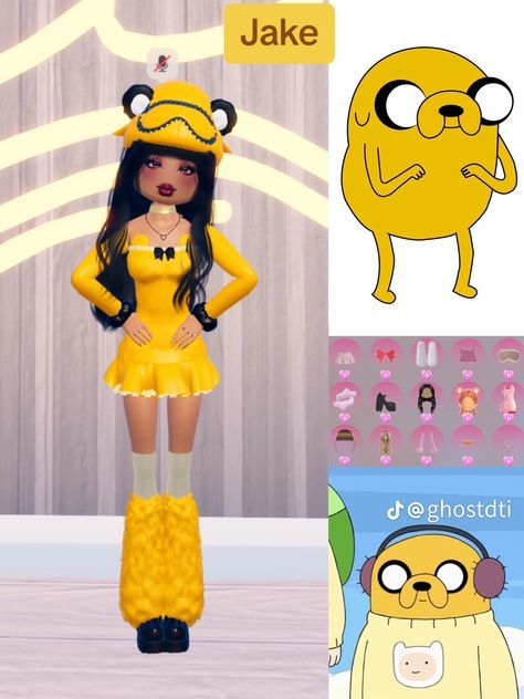 #fashion, #style, #outfitinspiration, #beauty Cartoon Dti Outfit, Cartoon Character Dress To Impress, Dti Character Fit, Dress To Impress Costume Party, Cinnamoroll Image, Scifi Outfit, Dresstoimpress Outfits, Dresses For Dolls, Knee High Sneakers