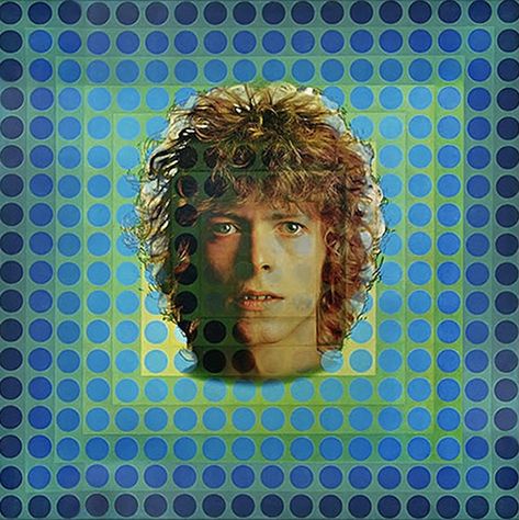 David Bowie-Space Oddity David Bowie Album Covers, David Bowie Space Oddity, Ray Stevenson, Space Oddity, Natural Models, Major Tom, South Kensington, Op Art, Art Background