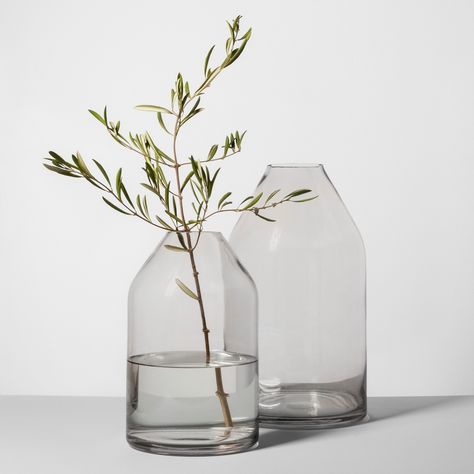 Best Gifts from Target: Glass Jug Vase Smoke, Hearth & Hand with Magnolia, $22.99 Christmas Shopping Ideas, Glass Jug Vase, Chip And Jo, Vase Transparent, Hearth & Hand With Magnolia, Small House Decorating, Target Gifts, Chip And Joanna Gaines, Jug Vase