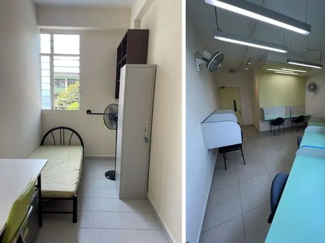 Dorm-Like Public Rentals Available for Vulnerable Singles in Singapore Activity Room, Shared Room, Public House, Two Bedroom Apartments, Low Income, Shared Rooms, Cubicle, Two Bedroom, Bedroom Apartment