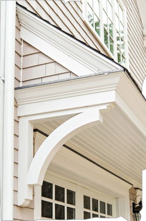 Garage Corbels Ideas, Front Porch Corbels, Cape Cod With Porch, Exterior Corbels On House, Cape Cod Style House Exterior, Cape Cod Front Porch, Corbels Exterior, Cape Cod Exterior, Cape Cod House Exterior