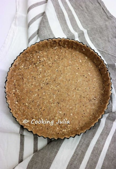 COOKING JULIA : PÂTE À TARTE VEGAN AUX FLOCONS D'AVOINE Flaxseed Bread, Tarte Vegan, Batch Cooking, Healthy Dishes, Healthy Breakfast Recipes, Pie Crust, Raw Food Recipes, Healthy Cooking, Vegetable Recipes