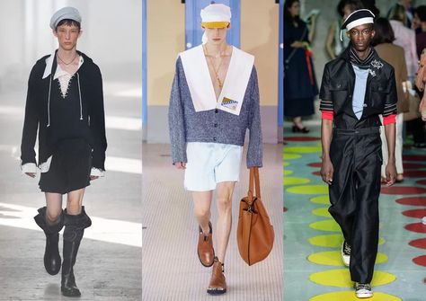 Nautical Fashion Men, Crinoline Dress, Armani Suits, Sailor Shirt, Dior Men, Vogue Men, Mode Costume, Sailor Suit, Sailor Fashion