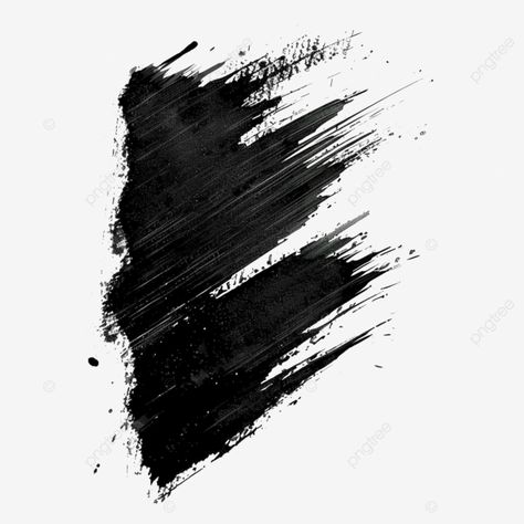 black grunge brush stroke ink smear ink spot Image Texture, Paint Smear, Brush Png, Brush Texture, Vector Brush, Download Wallpaper Hd, Black Grunge, Ink Brush, Transparent Image