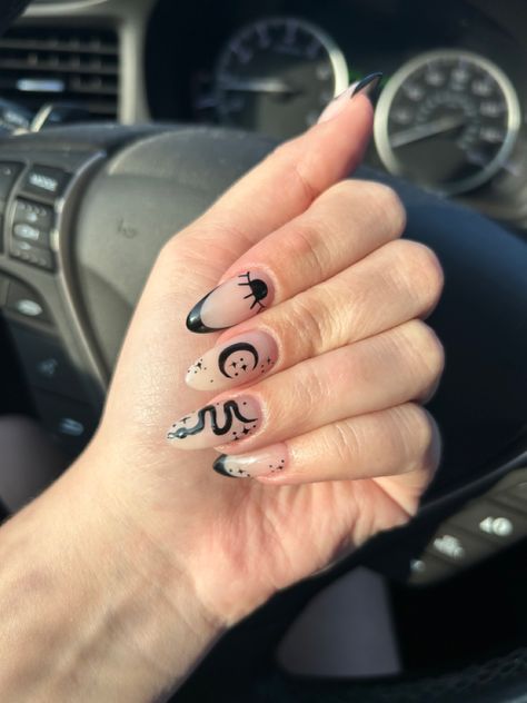 Eras Tour Nails, Eras Tour Reputation, Taylor Swift Makeup, Taylor Swift Nails, Tropical Vacation Nails, Concert Nails, October Nails, Vacation Nails, Soft Nails