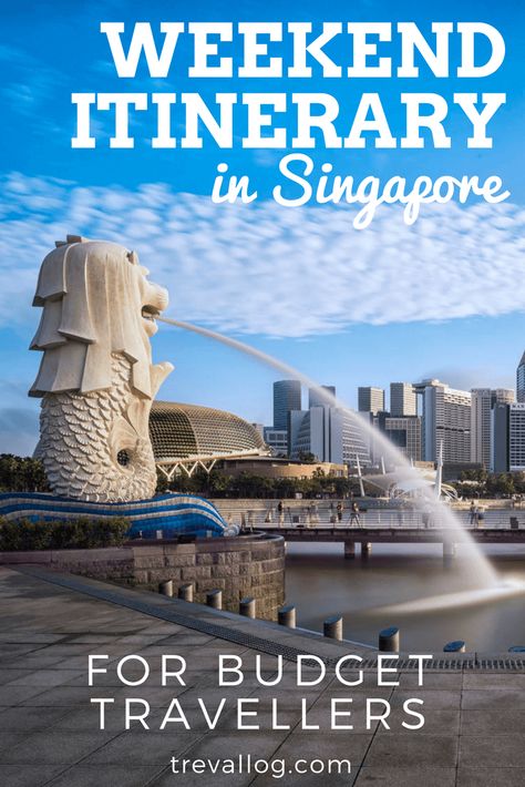 Weekend Itinerary for Budget Travellers in Singapore |  How do do Singapore on a budget, even if it’s your first time visiting the country? Here is an itinerary for budget travellers visiting Singapore over the weekend. It covers MUST-VISIT places of interest/attractions that don’t burn a hole in your pocket. Singapore Travel Tips, Singapore Itinerary, Visit Singapore, Visit Places, Weekend Itinerary, Right Or Wrong, Budget Travel Destinations, Singapore Travel, Se Asia