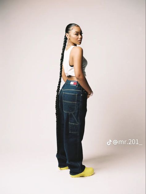 Denim Photoshoot Black Women, Jeans Photoshoot Ideas, Photoshoot Ideas Poses, 19 Birthday, Denim Photoshoot, Hair Inspired, Birthday Shoot, Birthday Photoshoot, Shoot Ideas