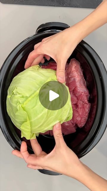 Jacky Has Fun on Instagram: "Corned Beef and Cabbage Soup #stpatricksday #cornedbeef #soup #souprecipe #slowcooker #recipeideas #deliciousfood #soupseason #cabbage #healthyrecipes #dinnerideas #easydinner" Cornedbeef And Cabbage Oven, Corn Beef And Cabbage Recipe Crock Pot, Slow Cooker Corned Beef And Cabbage, Cabbage Slow Cooker Recipes, Cornbeef Cabbage Slow Cooker, Ground Beef Cabbage Recipes, Beef Stew With Cabbage, Cabbage In Crockpot, Cornbeef Recipes