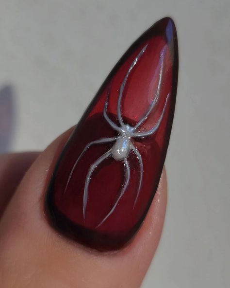 🕷Creepy crawlies 😖 . #nailart #manicure #spider #halloween #spooky #nailsofinstagram #nailinspo #nailartdesign #nails #nailarttutorial #nailartlover #nailartdaily #nailartgallery #nailartworld #nailartfan #nailartjunkie #nailartinspiration #nailartlife Venom Nail Art, Spider Halloween, Creepy Crawlies, Nail Art Galleries, Nail Art Inspiration, Nail Art Tutorial, Halloween Spooky, Venom, Life Art