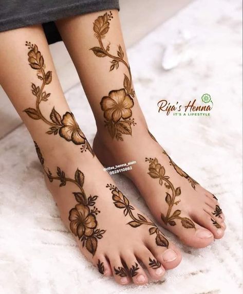 Leg Mehandi, Foot Mehndi Design, Arabic Bridal Mehndi Designs, Leg Henna Designs, Wedding Henna Designs, Foot Mehndi, Leg Henna, Arabic Henna Designs, Simple Mehndi Design