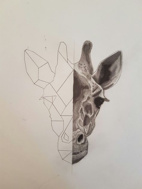 geometric giraffe tattoo design #tattoodesign #geometric #giraffe #drawing #art Geometric Giraffe Tattoo, Giraffe Tattoo Design, Giraffe Geometric, Giraffe Tattoo, Geometric Art Tattoo, Geometric Line Tattoo, Giraffe Drawing, Geometric Artwork, Geometric Tattoo Design