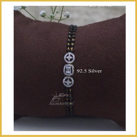 Aviva Silver Mangalsutra Bracelet Rs. 4,500/- Shop At : https://allureartworx.com/collections/braceletczs92-5/products/silver-mangalsutra-bracelet-2 For Further Queries Kindly Dm Us OR Whatsapp us at +919820172421. Explore : https://www.allureartworx.com/collections/silver-jewellery FREE SHIPPING(INDIA)||BUY NOW|| #silverbraceletforwomen #silverjewelry #925silver #bracelets #trendy #indowestern #allureartworx #onlineshopping #shopnow Silver Mangalsutra, Bracelets Trendy, Mangalsutra Bracelet, Rs 4, Silver Jewellery, Free Jewelry, Buy Now, 925 Silver, Silver Bracelet