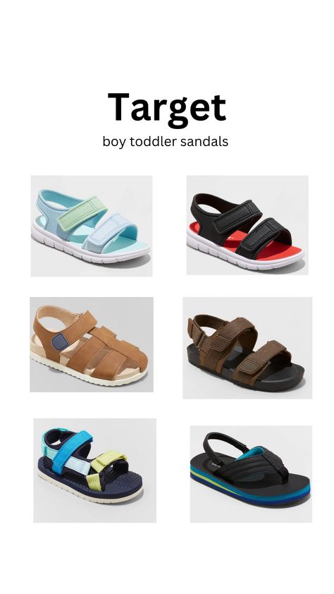 Toddler boys cute sandals for spring and summer. Super fun and affordable Boys Sandals, Toddler Sandals, Cute Sandals, Ankle Strap Sandals, Toddler Boys, Strap Sandals, Year Old, Ankle Strap, Sandals