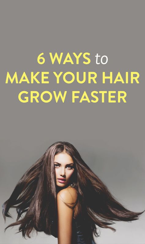 6 ways to make your hair grow faster Make Your Hair Grow Faster, Hair Grow Faster, Simple Hairstyles, Grow Hair Faster, Popular Haircuts, Hair Envy, Shampoo Conditioner, Great Hair, Hair Health