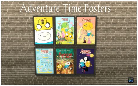 Adventure Time Posters – Sims 4 Sims 4 Room Cc, Sims 4 Kids Bedroom, Sims 4 Baby Cc, Sims 4 Children Cc, Sims 4 Not So Berry, Sims 4 Buy Cc, Sims 4 Building Cc, Custom Sims, Adventure Time Poster