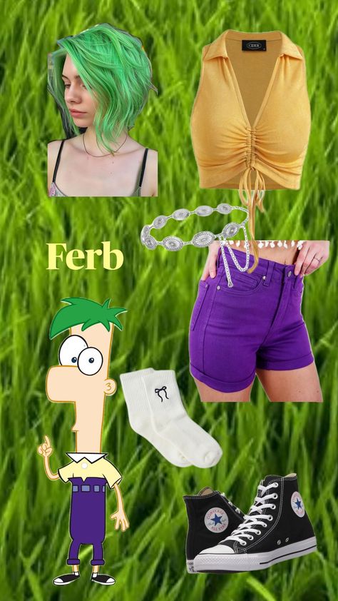 #ferb Phones And Ferb, Ferb Costume, Cosplay Ideas, Converse All Star, All Star, Halloween Costumes, Converse, Halloween, Outfit Inspo