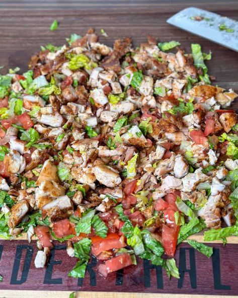 Ranch Sandwich, Bacon Ranch Chopped Salad, Chopped Sub Salad, Chopped Sandwich Ideas, Chopped Chicken Bacon Ranch Subs, Chopped Chicken Sandwich, Chicken Bacon Ranch Hoagies, Chicken Bacon Ranch Wraps Recipes, Chicken Bacon Ranch Wrap Meal Prep