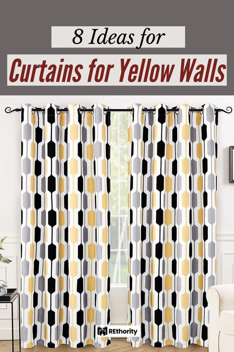 Are you looking to spruce up your living space but don't know where to begin? The perfect place to start is finding the right curtains for your yellow walls! With so many different colors and styles, it can be hard to decide which is the best fit. But don't worry—we have 8 ideas for curtains for yellow walls that will have you feeling like a design expert in no time! Curtains For Yellow Walls Living Room, Curtains For Yellow Walls, Curtains Yellow Walls, Morning Room Ideas, Ideas For Curtains, Yellow Curtains Living Room, Light Yellow Walls, Dark Blue Curtains, Yellow Painted Walls