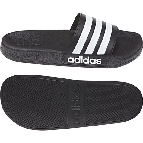 adidas-adilette-shower-aq1701-slippers Adidas Slippers, Nike Slippers, Shower Slippers, Adidas Adilette, Adidas Neo, Adidas Mens, Old Trafford, Hiking Gear, Mens Slippers