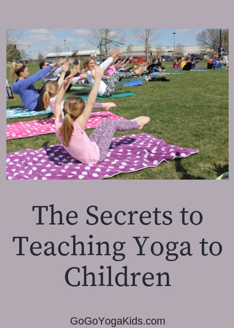 & relaxation, but that is where similarities end. Over the years, I have learned, tweaked, and thoroughly implemented what children truly need while being introduced to yoga. I am so excited to share with you! Find our BEST Secrets to Teaching Yoga to Kids! #kidsyogateacher #yogaforkids #yogainschool #yogaforchildren Kids Yoga, Kids Yoga Games, Preschool Yoga, Kid Yoga Lesson Plans, Yoga Lesson Plans, Kids Yoga Classes, Yoga Games, Yoga Club, Childrens Yoga