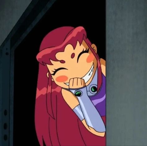 Cartoon Profile Pictures Starfire, 6teen Pfp, Starfire 2003, Star Fire Pfp, Nia Gurren Lagann, Old Teen Titans, Teen Titans Starfire, Starfire And Raven, Fire Icons