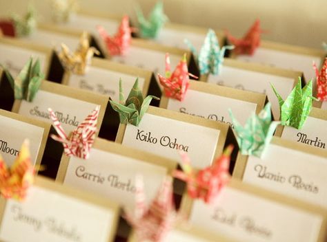 Crane Wedding Invitations, Paper Crane Wedding, Crane Wedding, Doilies Wedding, Zen Wedding, Origami Wedding Invitations, Japan Wedding, Origami Wedding, Origami Ball