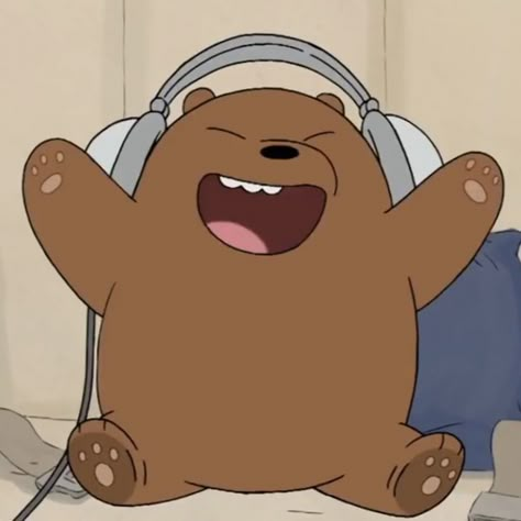 Grizzly Bear We Bare Bears Icon, We Bear Bares, Ice Bear We Bare Bears, We Bare Bears Wallpapers, My Core, Ice Bear, Ice Bears, We Bear, Love Bear