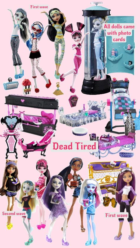 Monster High Dead Tired, Monster High Dolls, Monster High, Dolls