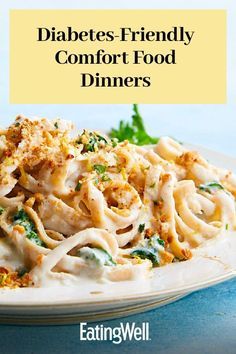 Pasta Recipes For Diabetics, Pasta Recipes For Dinner, Comfort Food Dinners, Pasta Casseroles, Prediabetic Diet, Food Dinners, Recipes For Diabetics, Healthy Recipes For Diabetics, Comfort Food Recipes Dinners