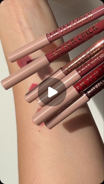 Maybelline New York on Instagram: "Get ready for a lip liner that glides on like butter & provides bold pigment. Our Lifter Liner perfectly lines lips with every swipe! 🎥: @paulaasbeautyworld #Maybellinepartner" Maybelline Lifter Liner, Maybelline Lip Liner, Maybelline Lifter, Maybelline Lip, Lip Liner Colors, Maybelline Color Tattoo, Maybelline New York, Lip Pencil, Color Tattoo